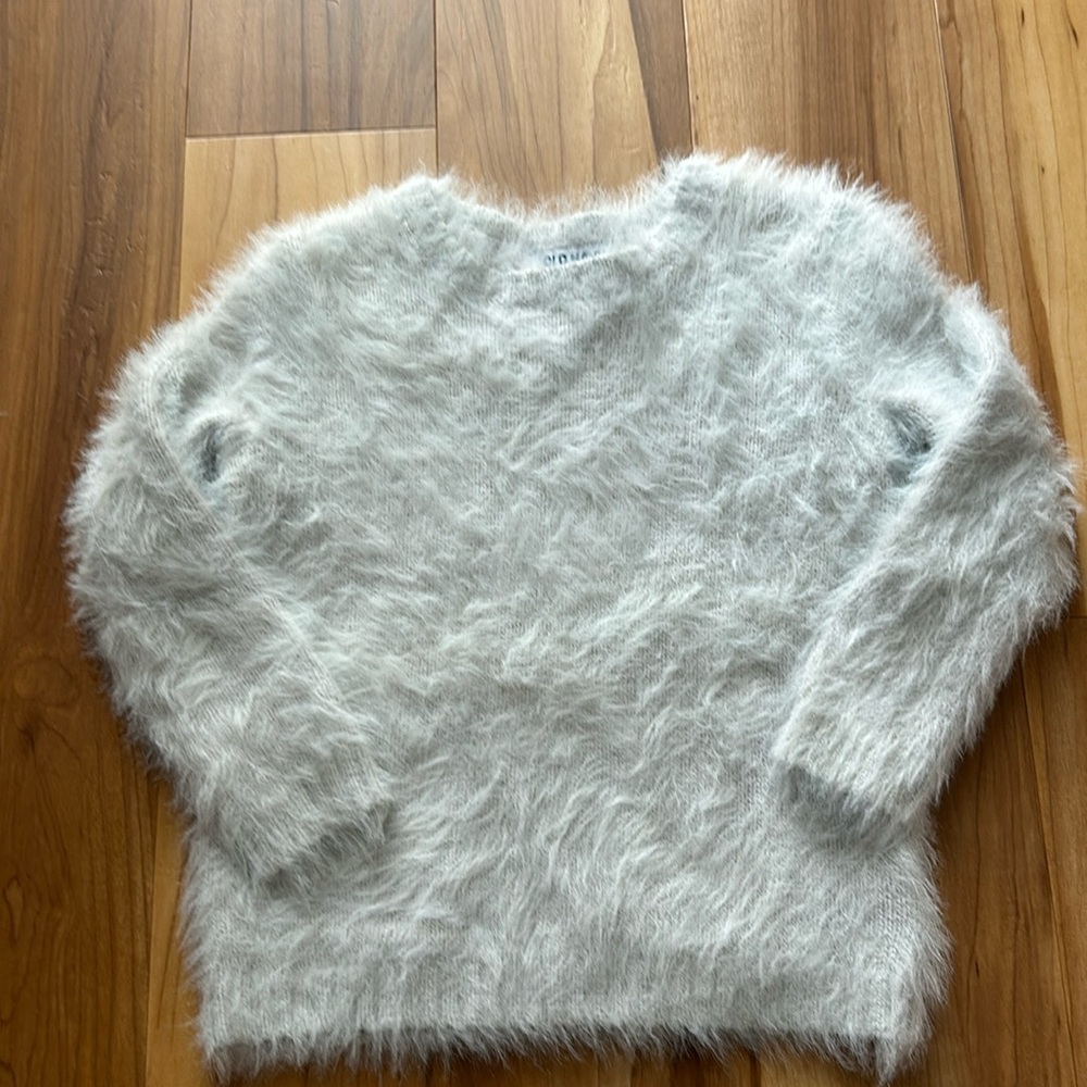 Toddler girls furry sweater